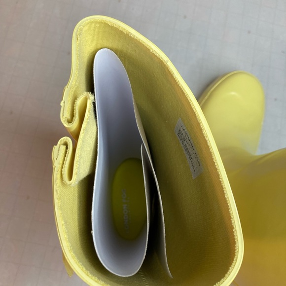 LONDON FOG Womens Tally Rubber Mid Calf Rain Boots Size 8M - Picture 10 of 13